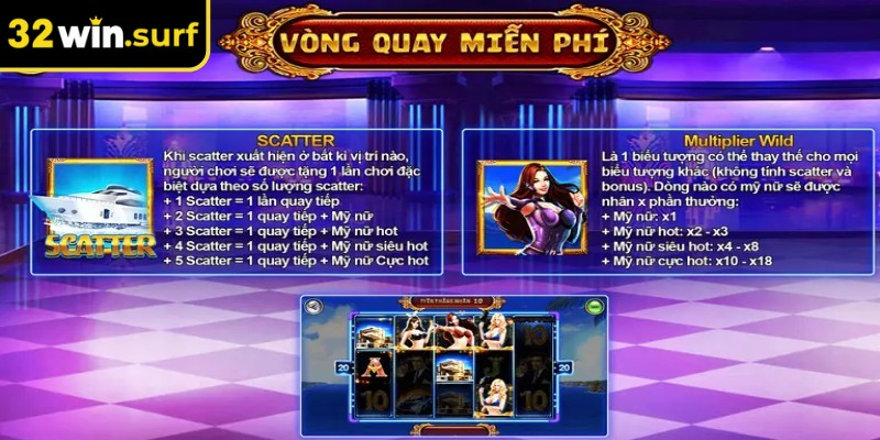 Điểm đột phá của biệt đội mỹ nữ 32win là cơ chế nổ hũ lũy tiến cực kỳ hấp dẫn