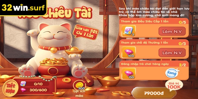 Mèo chiêu tài gắn liền với biểu tượng bình an và may mắn